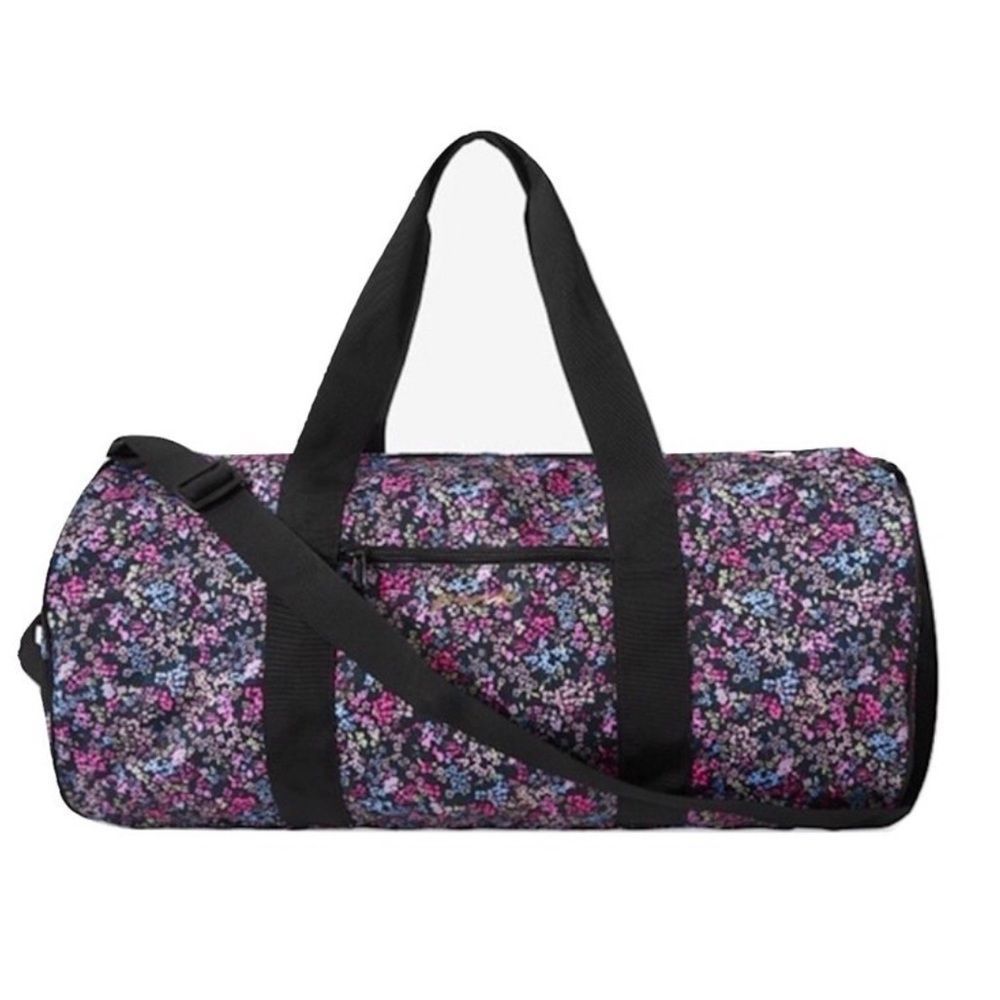 Pink VS Floral Weekender Duffle Bag NWOT